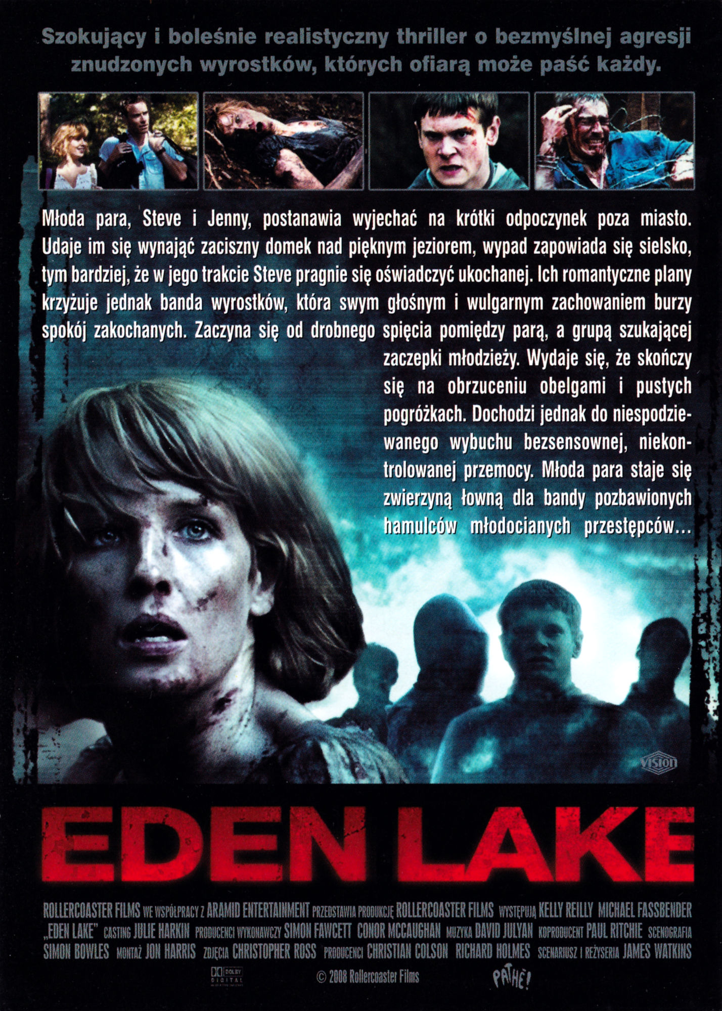 Ulotka filmu 'Eden Lake (tył)'