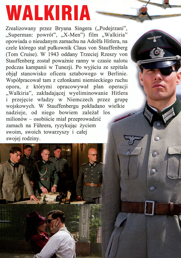 Ulotka filmu 'Walkiria (tył)'