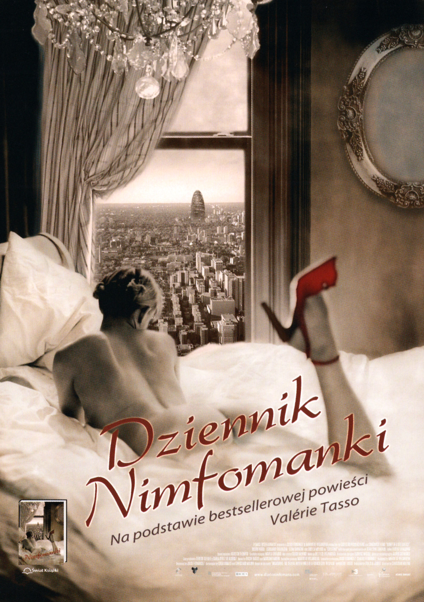 Ulotka filmu 'Dziennik Nimfomanki (przód - wersja B)'