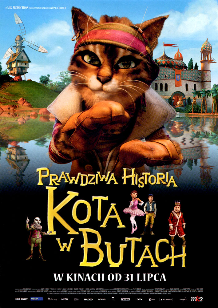 Ulotka filmu 'Prawdziwa Historia Kota W Butach (przód)'