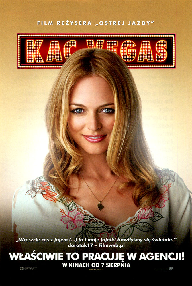 Ulotka filmu 'Kac Vegas (przód - wersja F)'