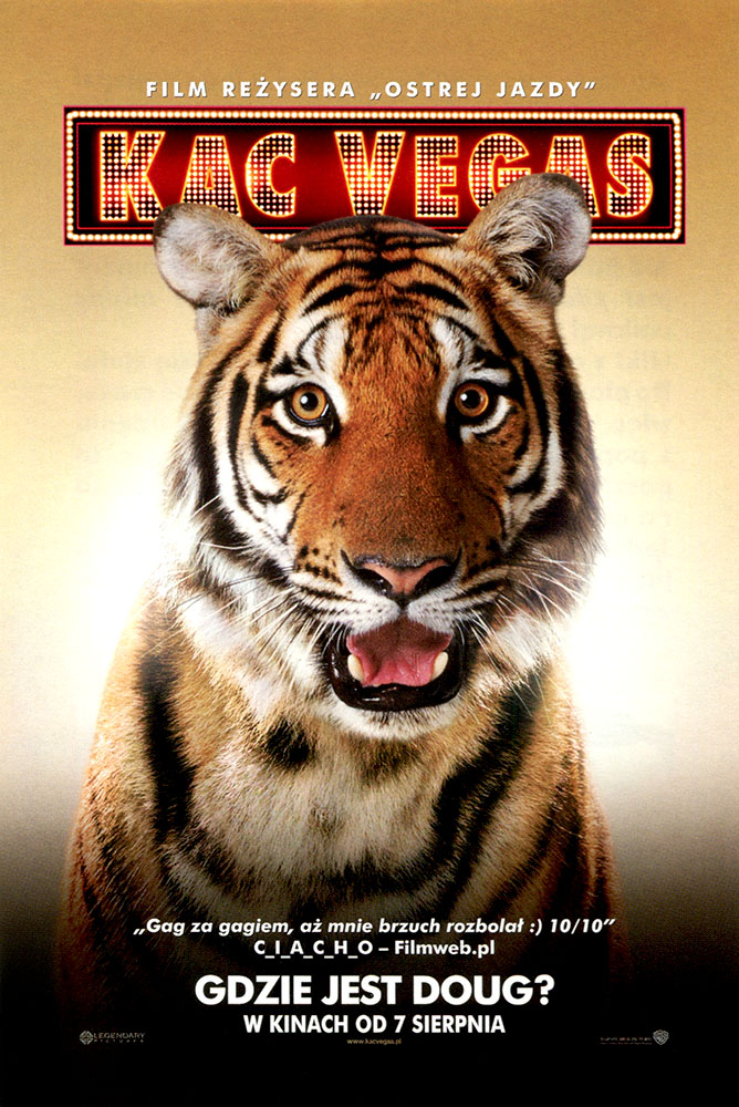 Ulotka filmu 'Kac Vegas (przód - wersja G)'
