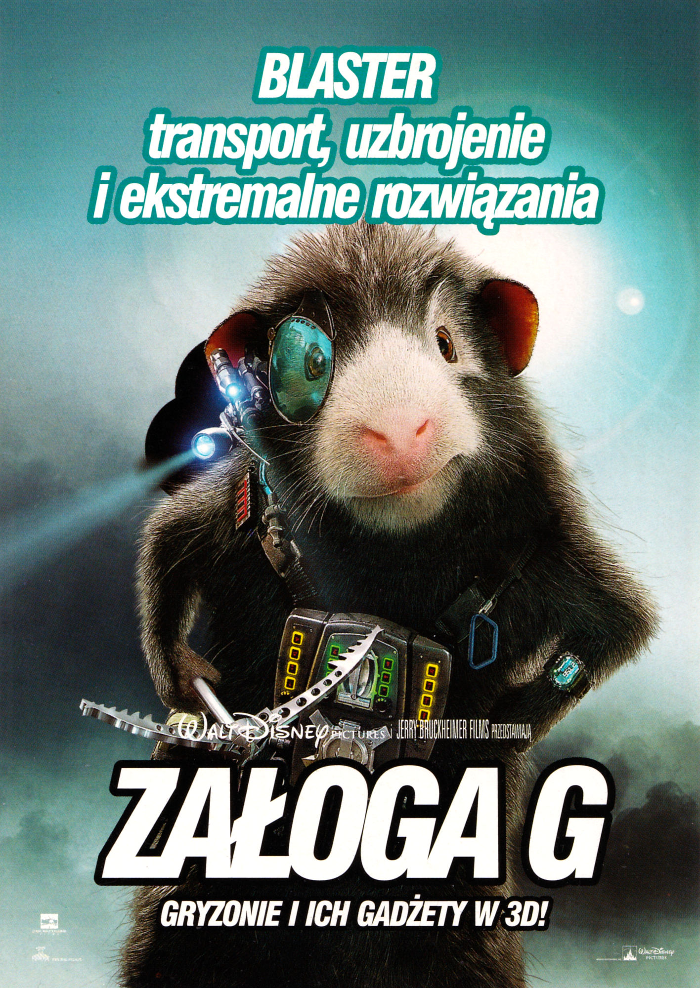 Ulotka filmu 'Załoga G (przód - wersja C)'