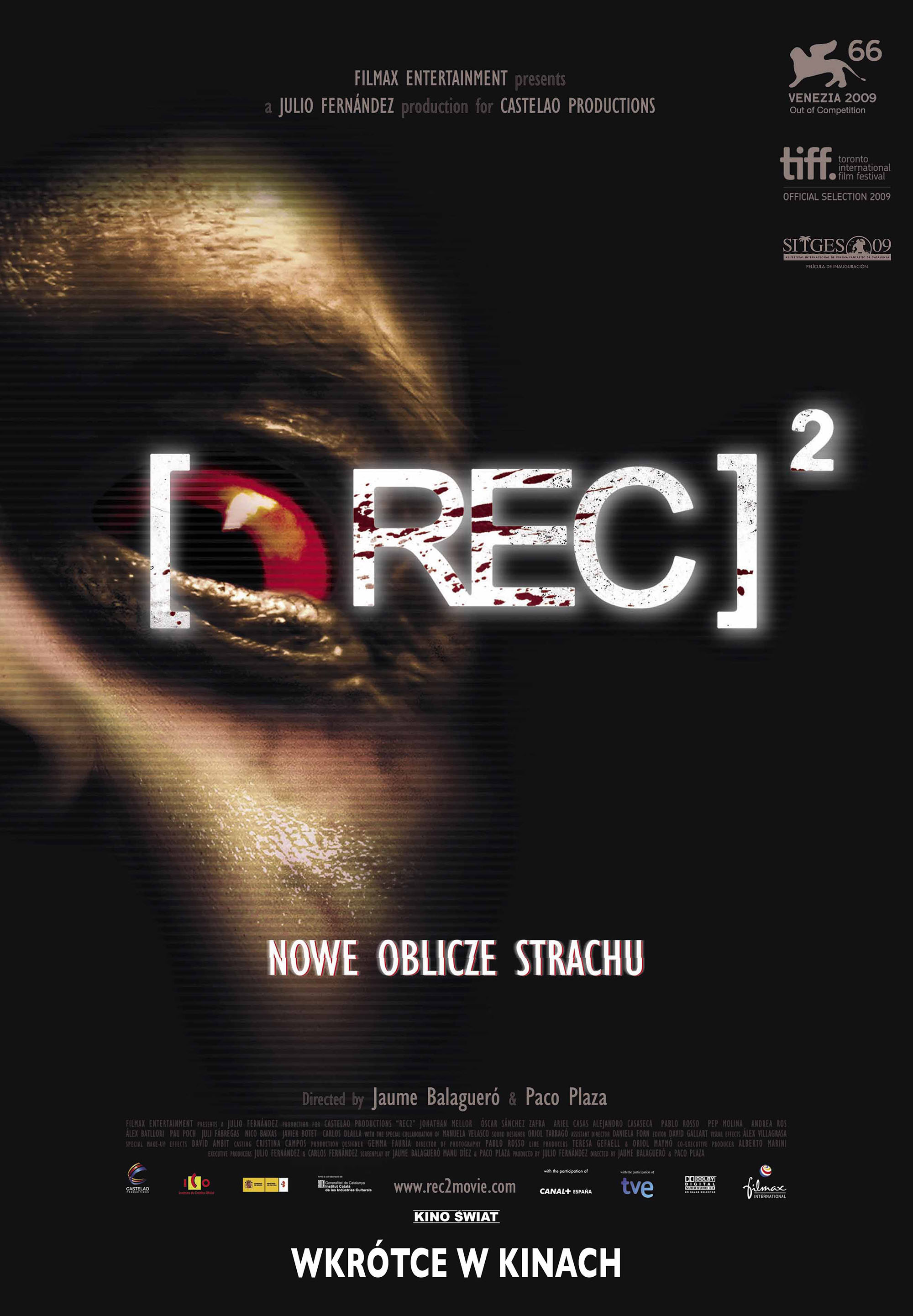 Polski plakat filmu '[REC]²'