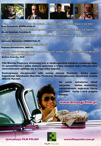 Tył ulotki filmu 'Drzazgi'