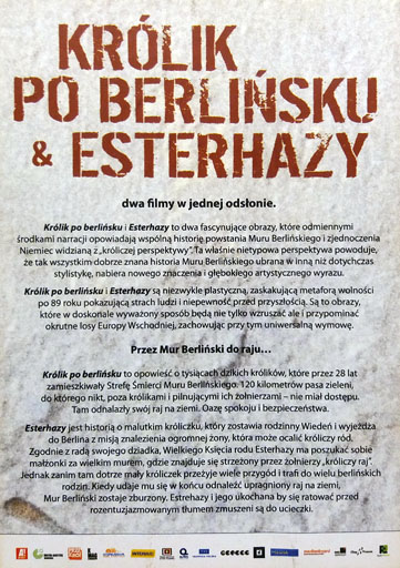 Ulotka filmu 'Królik Po Berlińsku (tył)'