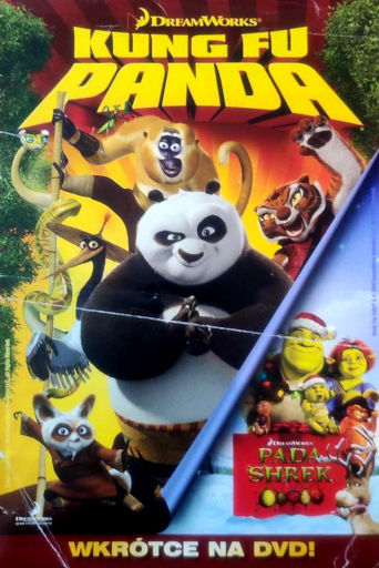 Tył ulotki filmu 'Madagaskar 2 | Kung Fu Panda | Pada Shrek'