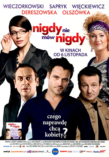 Przód ulotki filmu 'Nigdy Nie Mów Nigdy'