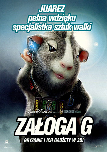 Przód ulotki filmu 'Załoga G'