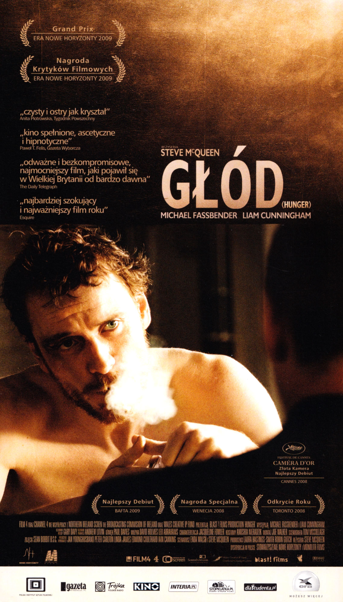 Ulotka filmu 'Głód (przód)'