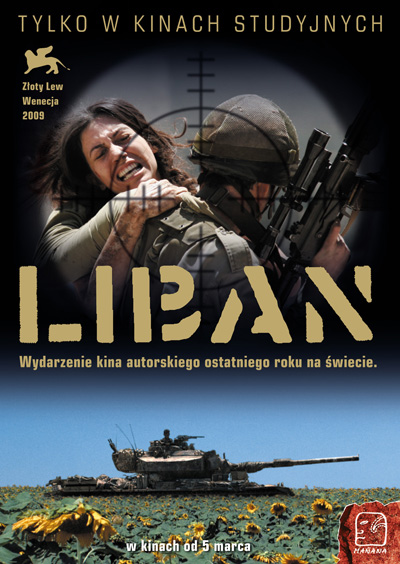 Polski plakat filmu 'Liban'
