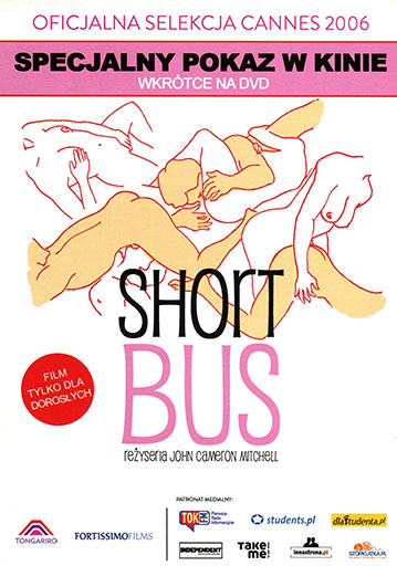 Przód ulotki filmu 'Shortbus'
