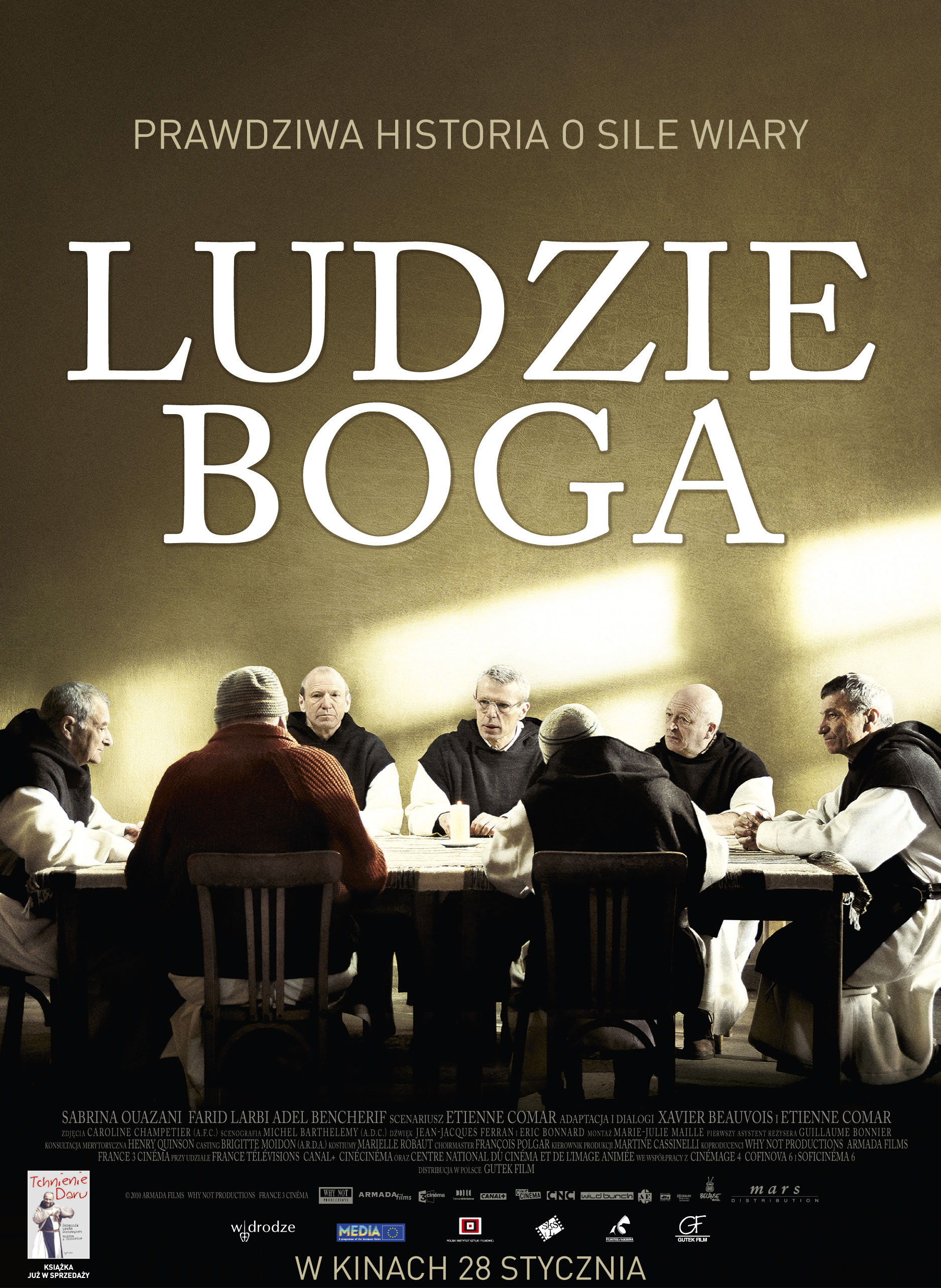 Polski plakat filmu 'Ludzie Boga'