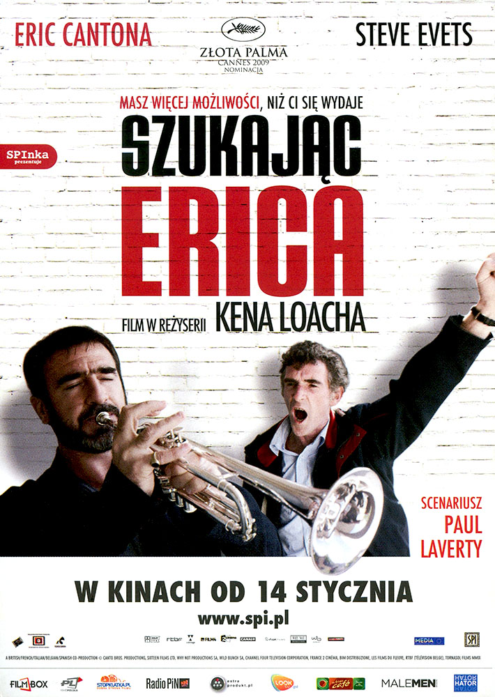 Ulotka filmu 'Szukając Erica (przód)'