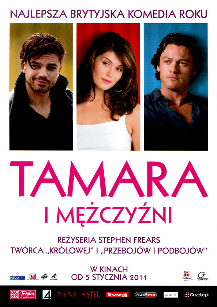 Ulotka filmu 'Tamara i Mężczyźni (przód)'