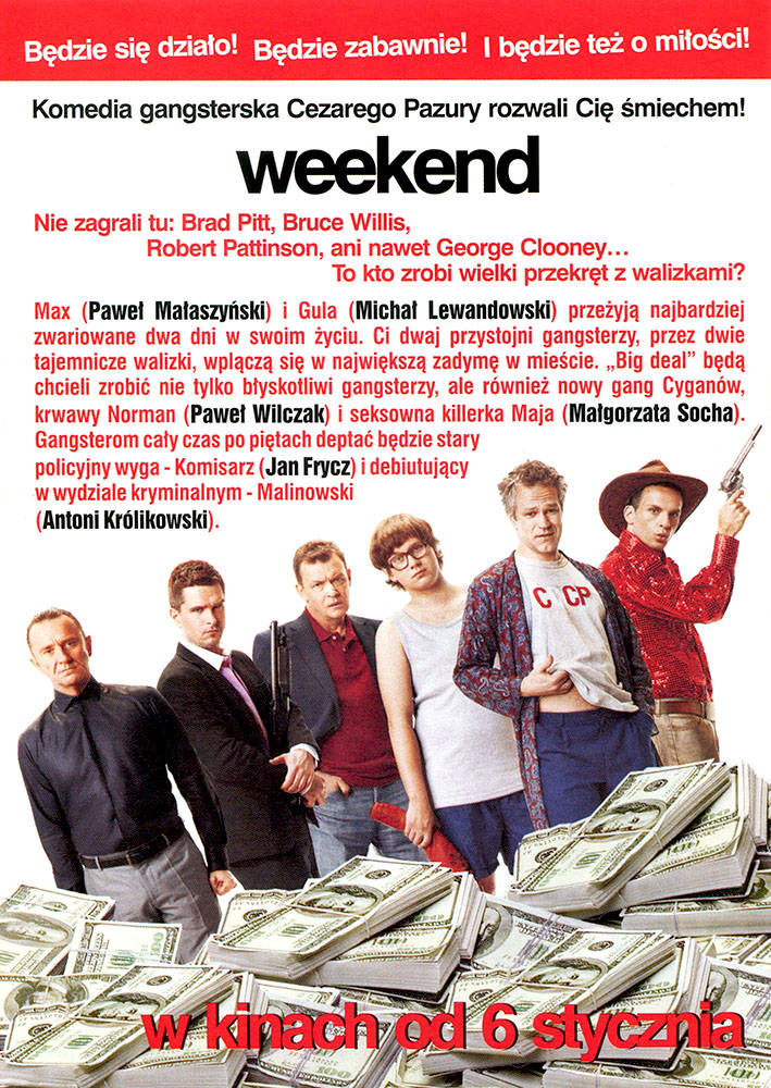Ulotka filmu 'Weekend (tył)'