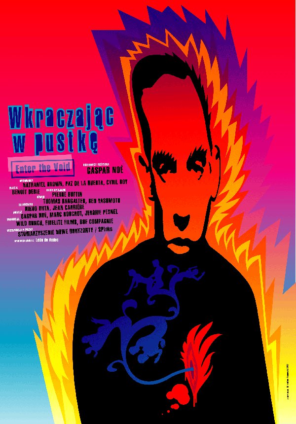 Polski plakat filmu 'Wkraczając W Pustkę'