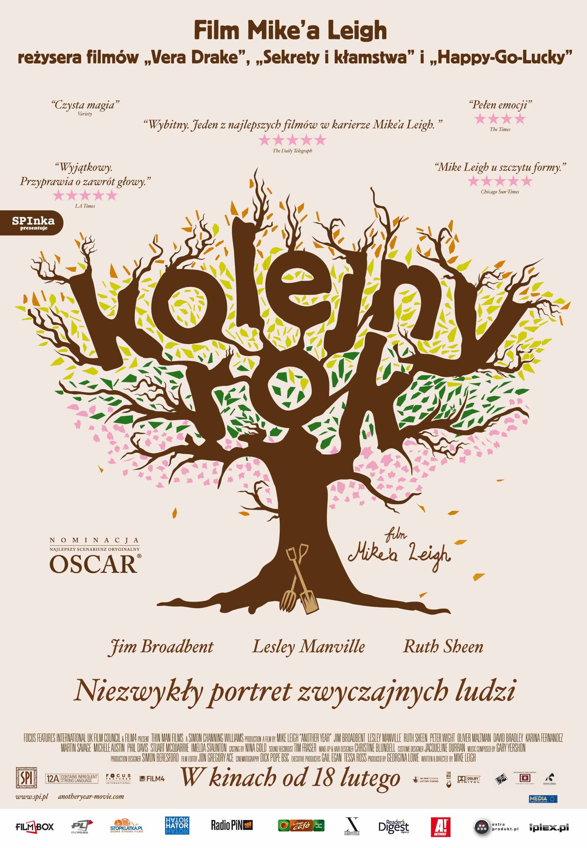 Polski plakat filmu 'Kolejny Rok'