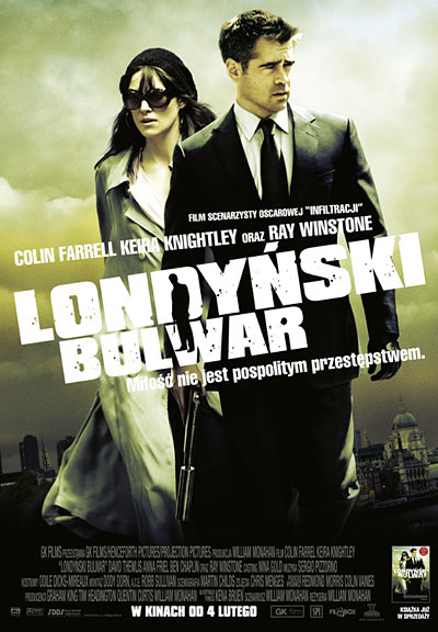 Polski plakat filmu 'Londyński Bulwar'