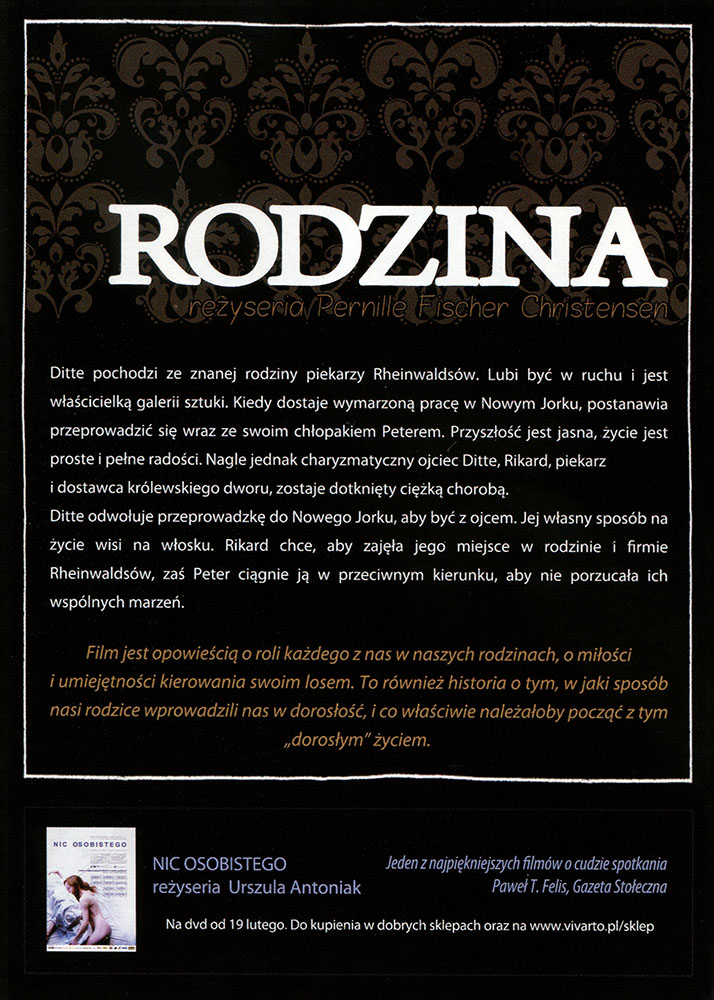 Ulotka filmu 'Rodzina (tył)'