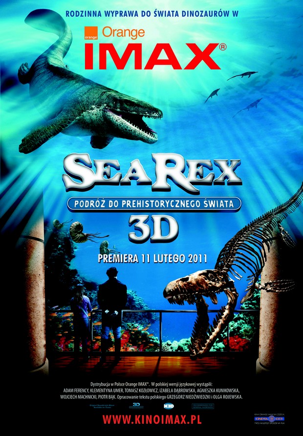 Polski plakat filmu 'Sea Rex. Podróż Do Prehistorycznego Świata'