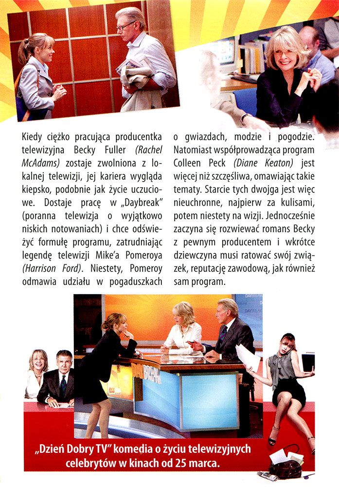 Ulotka filmu 'Dzień Dobry TV (tył)'