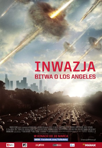 Polski plakat filmu 'Inwazja: Bitwa O Los Angeles'
