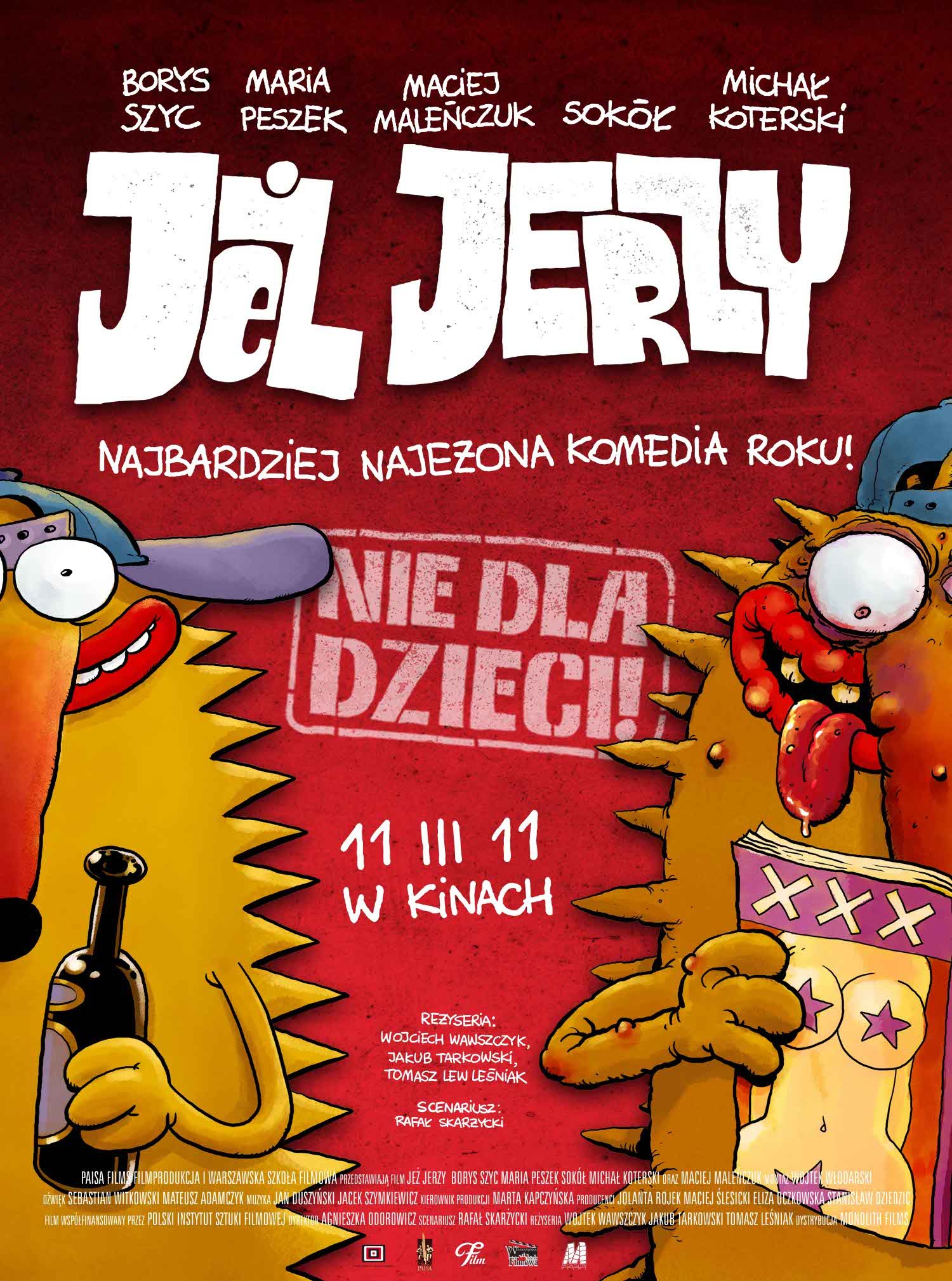 Polski plakat filmu 'Jeż Jerzy'