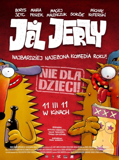 Polski plakat filmu 'Jeż Jerzy'