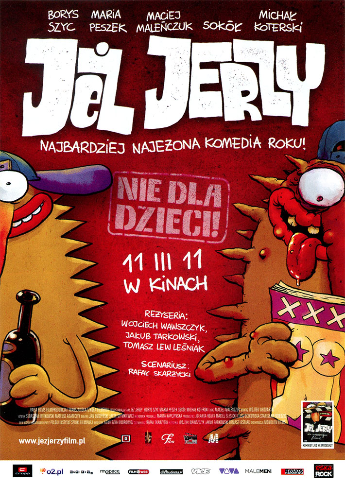 Ulotka filmu 'Jeż Jerzy (przód)'