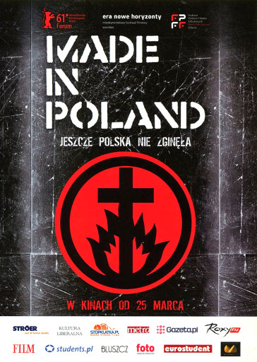 Przód ulotki filmu 'Made In Poland'