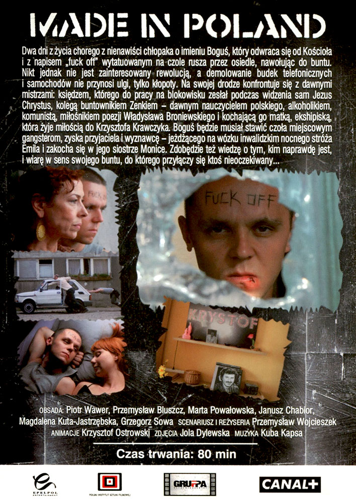 Ulotka filmu 'Made In Poland (tył)'