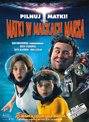 Polski plakat filmu 'Matki W Mackach Marsa'