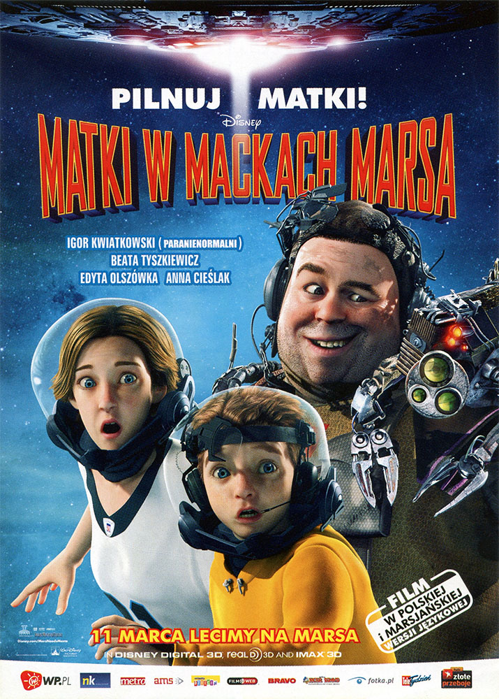 Ulotka filmu 'Matki W Mackach Marsa (przód)'