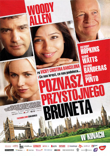 Przód ulotki filmu 'Poznasz Przystojnego Bruneta'