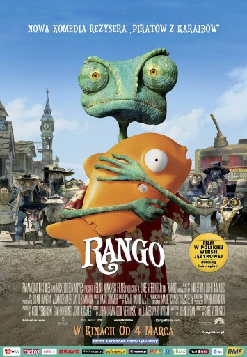 Polski plakat filmu 'Rango'