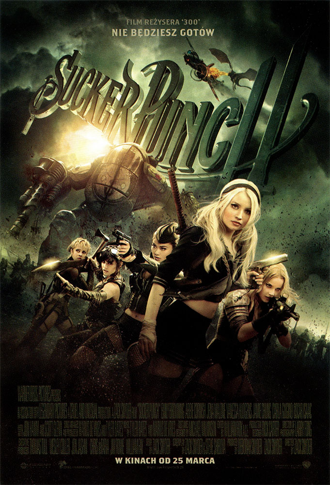 Ulotka filmu 'Sucker Punch (przód)'
