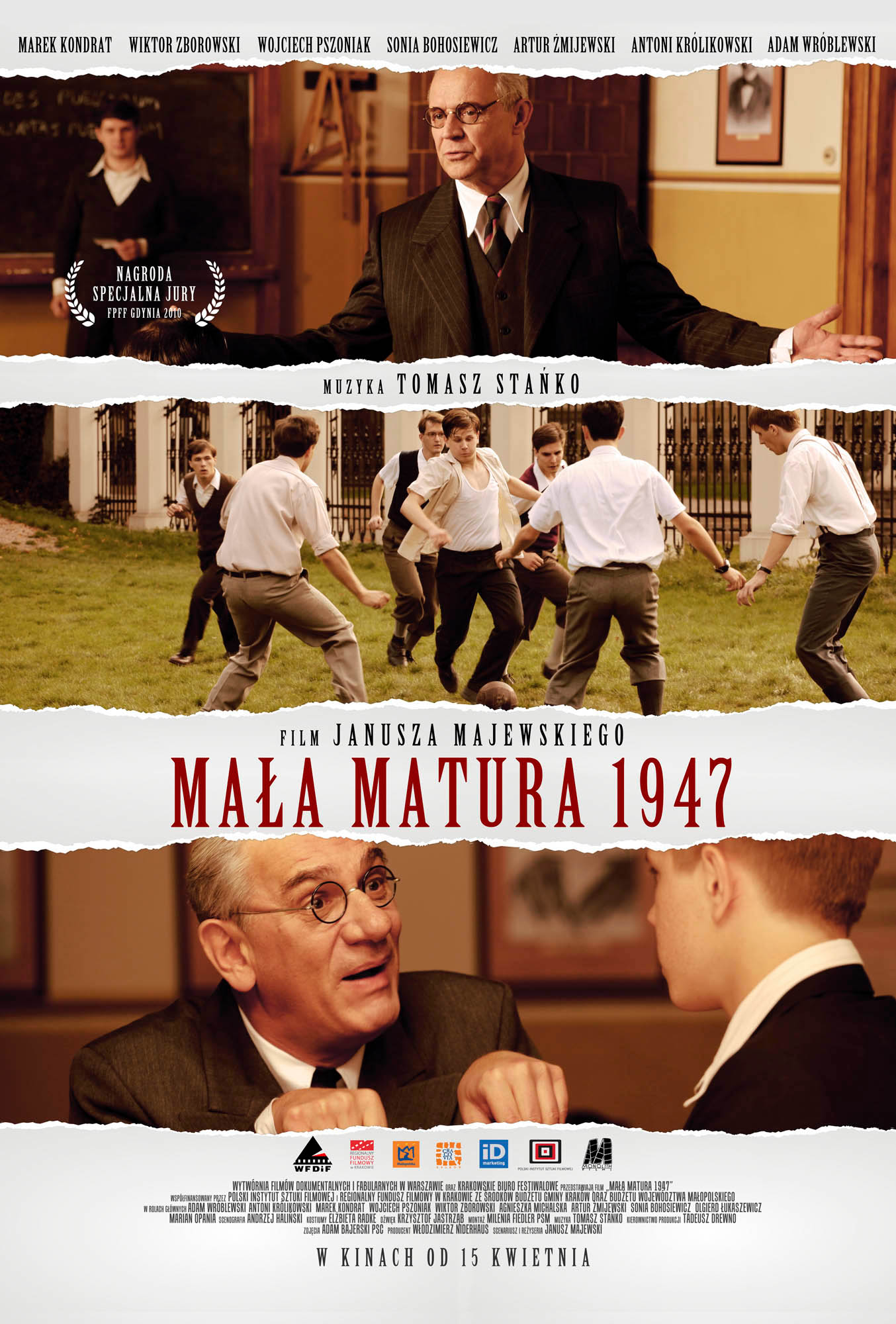 Polski plakat filmu 'Mała Matura 1947'