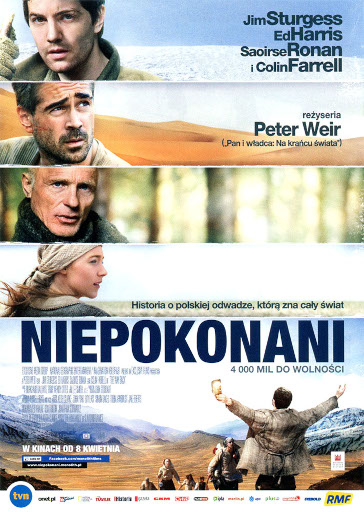 Przód ulotki filmu 'Niepokonani'