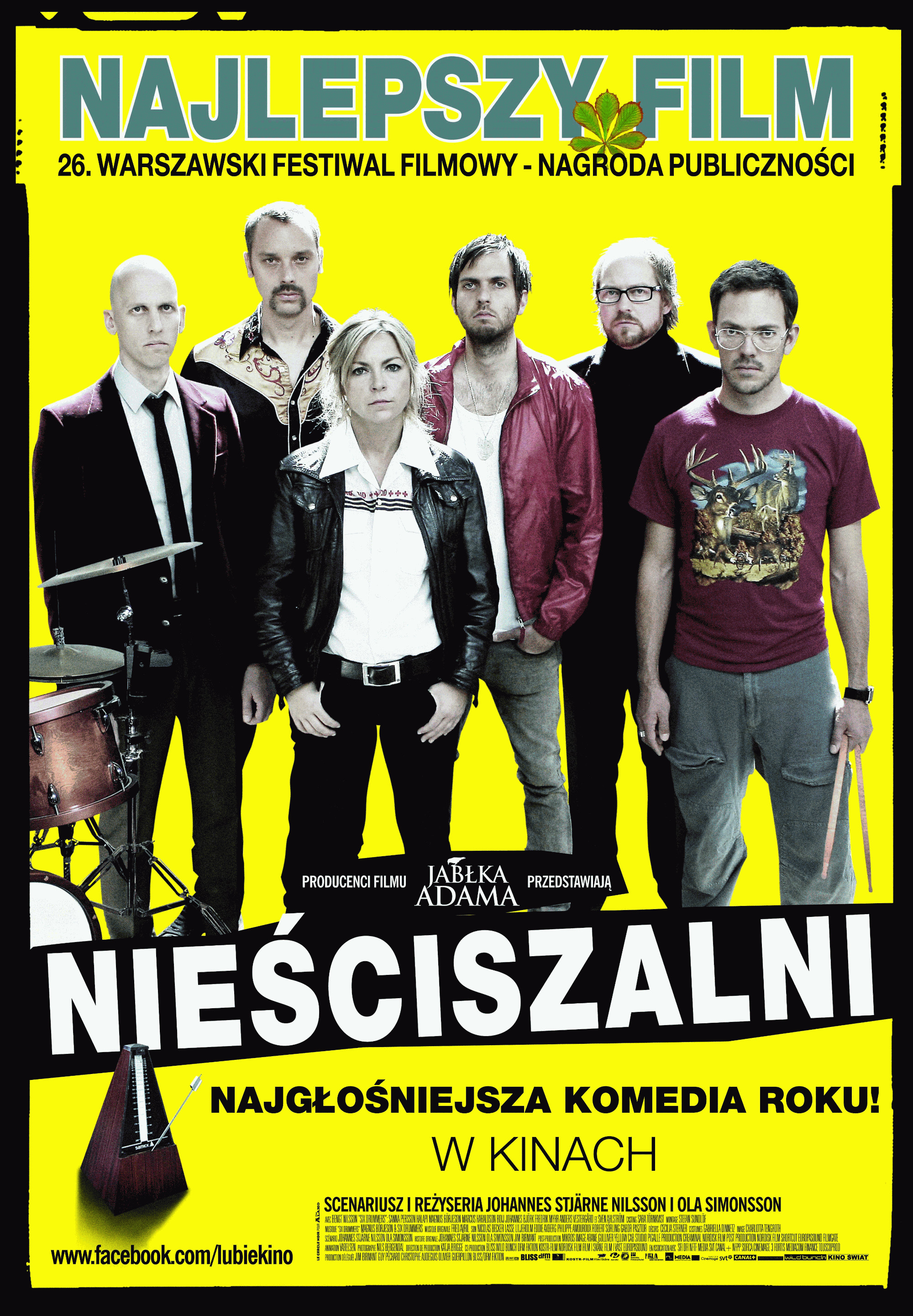 Polski plakat filmu 'Nieściszalni'