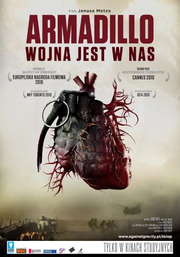Polski plakat filmu 'Armadillo - Wojna Jest W Nas'