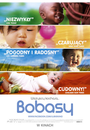 Polski plakat filmu 'Bobasy'