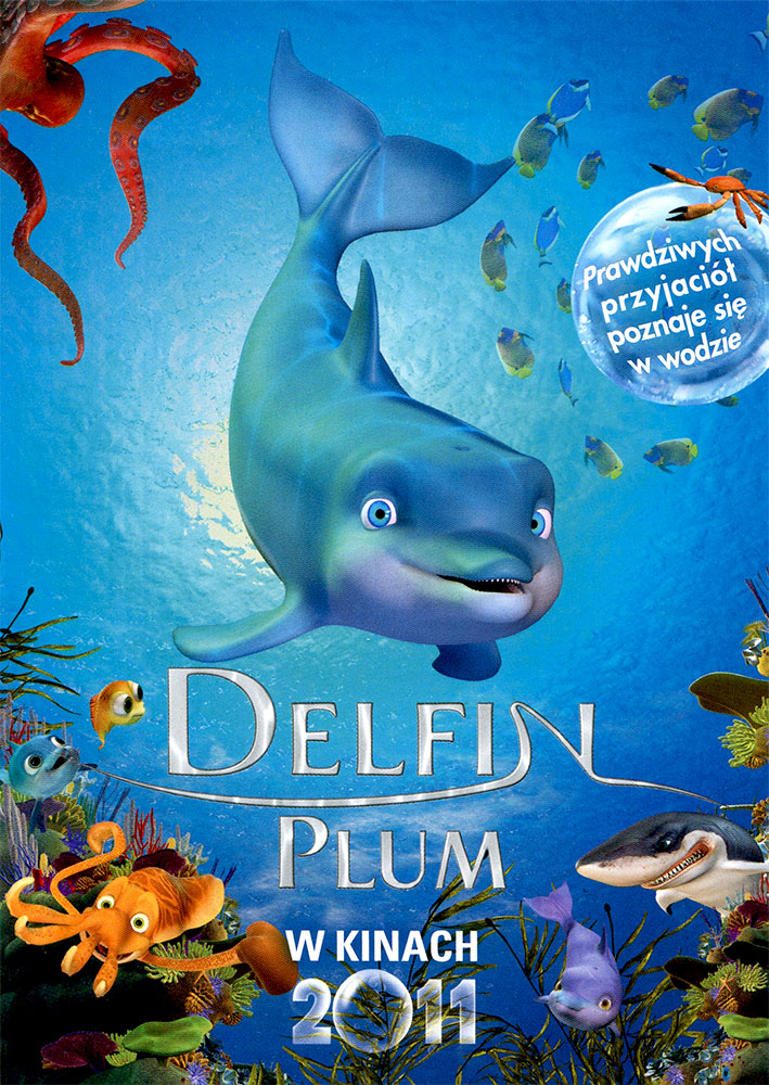 Ulotka filmu 'Delfin Plum (przód)'