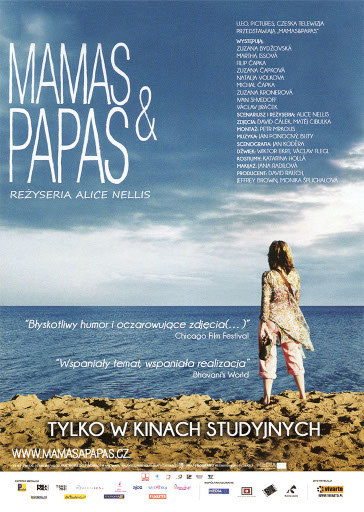 Przód ulotki filmu 'Mamas & Papas'