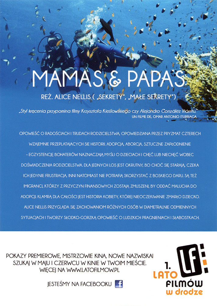 Ulotka filmu 'Mamas & Papas (tył)'