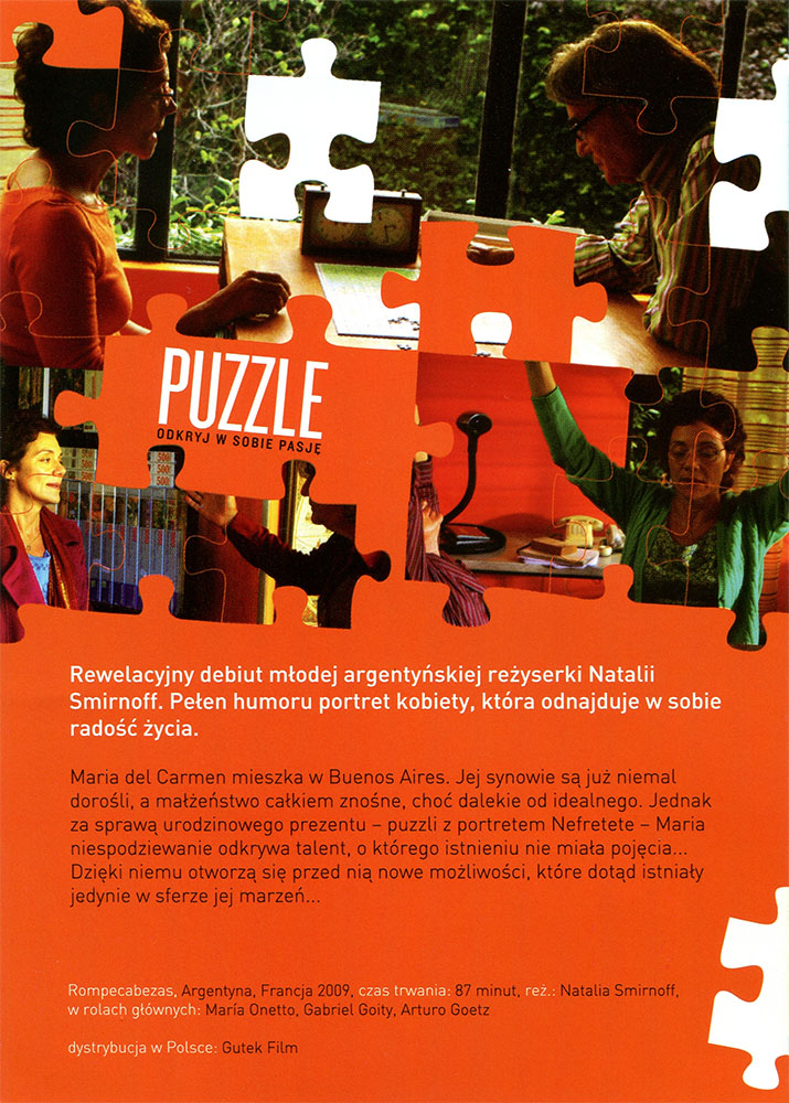 Ulotka filmu 'Puzzle (tył)'