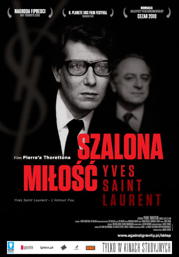 Polski plakat filmu 'Szalona Miłość - Yves Saint Laurent'