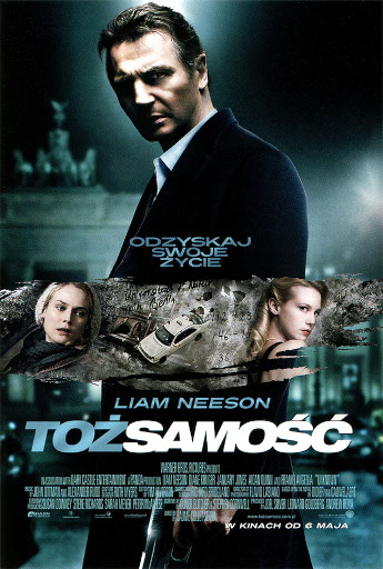 Przód ulotki filmu 'Tożsamość'