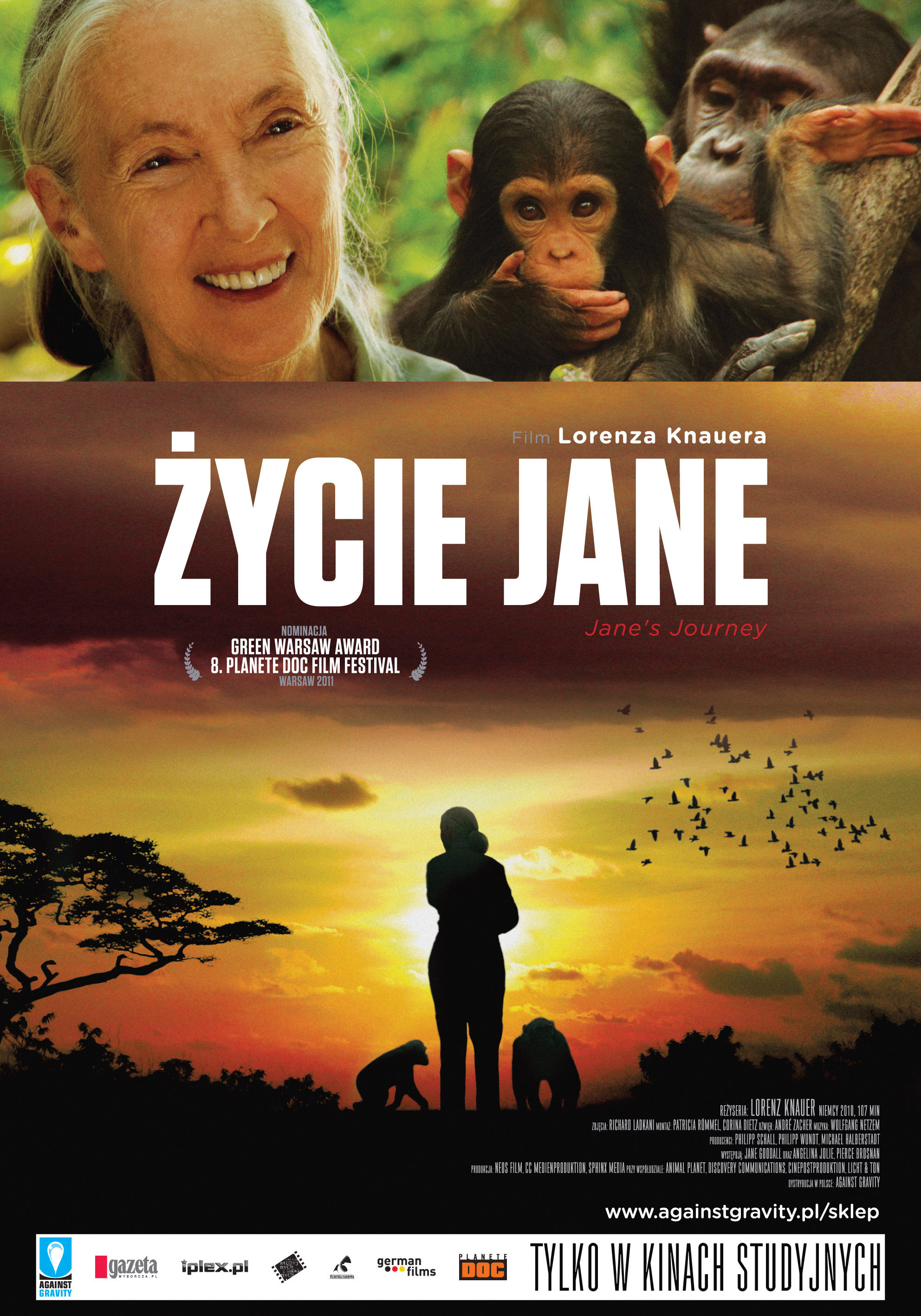 Polski plakat filmu 'Życie Jane'