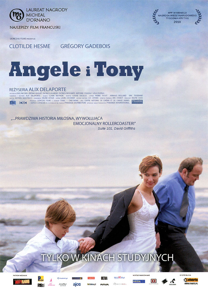 Ulotka filmu 'Angele i Tony (przód)'